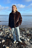 Mahogany mink jakke - Vintage