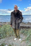 Sølvræv jakke - Vintage